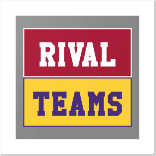 Rival Teams | Alabama vs LSU Posters and Art